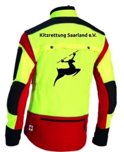 Jacke Rückseite Teamkleidung