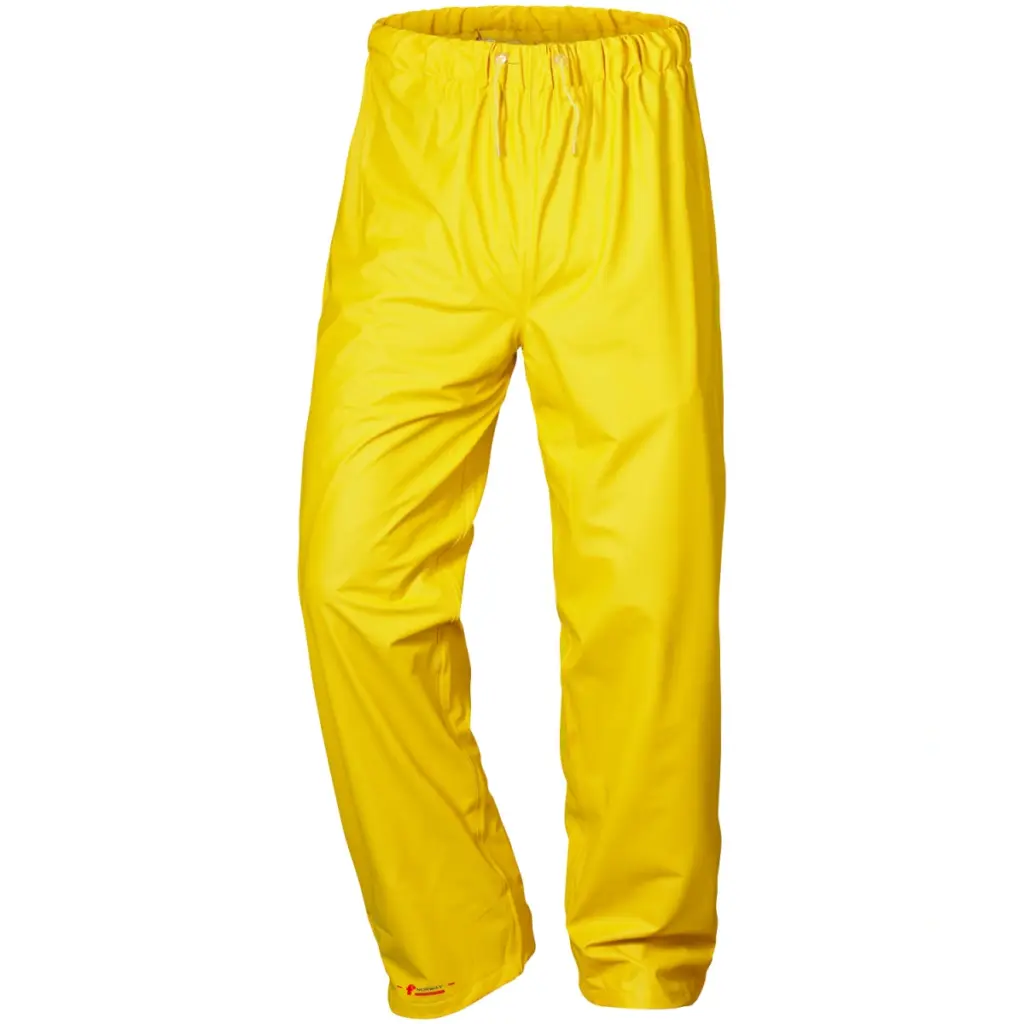 pu-regenhose-gelb Überziehhose
